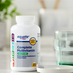 Equate Complete Multivitamin Adults 50+ 220 Tablets Daily Vitamins Senior Health