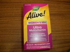 Nature’s Way Alive! Women’s 50+ Ultra Multivitamin 60 Tablets