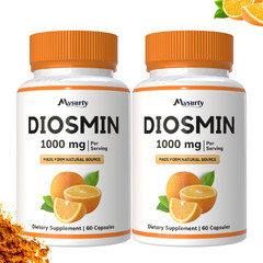 Diosmin Hesperidin 1000mg | Diosmin Capsules | Diosmin Hesperidin | 120 Capsules