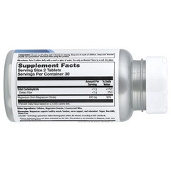 Magnesium Citrate 400, 60 Tablets