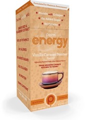 Perk Energy Drink Mix (Vanilla Caramel Steamer) 10 Stick Packs