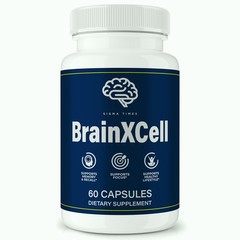 BrainXCell Capsules, Brain X Cell Pills – Memory, Focus, & Brain Health 60ct
