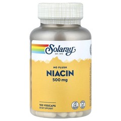 2 X Solaray, Niacin, No Flush, 100 VegCaps