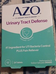 AZO Urinary Tract Def Tablets 24 Count UTI Support Formula 8/27 FREE SHIPPING 👀