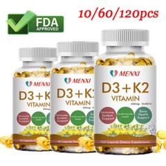 Foods Vitamin D-3 & K-2 For Immune Health Support System BONE & HEART HEALTH