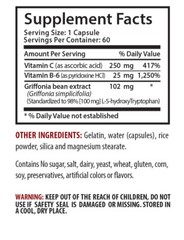 serotonin supplements for women – L-5-HTP – 5-htp capsules – 2 Bottles