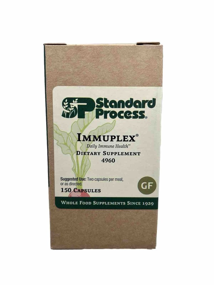 Standard Process Immuplex – Immune Support – 150 Capsules – Exp. 02/2026