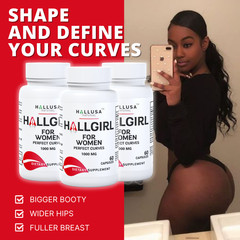 HALLGIRL – SUPPORT AGUAJE ENHANCEMENT – WOMEN AND MEN- 60 CAP