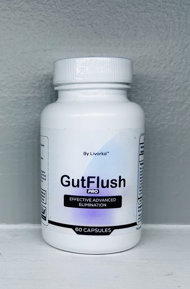 GutFlush PRO Official Healthy Weight Loss – 60 Capsules- NEW SEALED- Exp 01/2029