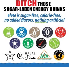 Power Up Your Drink with elete Electrolyte Add-In – Eco-Friendly & Refillable