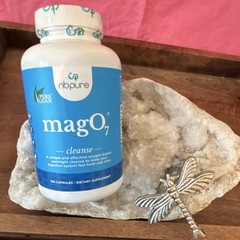 nbpure magO7 Cleanse Detox Supplement Vegan Capsules 180 ct Magnesium Potassium