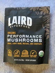 Laird Superfood Performance Organic Mushrooms Blend NON-GMO 3.17oz 4/19/27 NEW