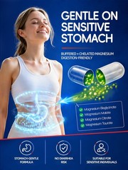 1000mg Magnesium Complex for Women & Men, 16 in 1 High Absorption | Glycinate, C
