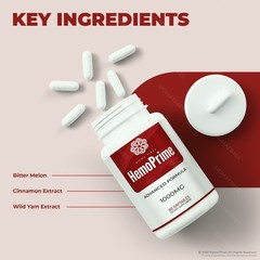 HemoPrime Capsules – Hemo Prime Energy & Blood Support Supplement 60ct