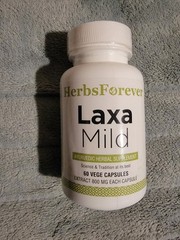 Laxa Mild Ayurvedic Herb Supplement for Morning Regularity & Digestive Wellness