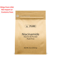 PURE ORIGINAL INGREDIENTS Niacinamide (8oz) Flush-Free 8 Ounce (Pack of 1)