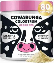 Cowabunga Colostrum – Premium, Pure & Unaltered Colostrum Powder Supplement – fo