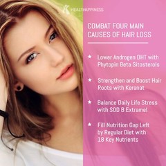 Hair Growth Vitamins for Women – DHT Blocker for hair loss and thinning Hair