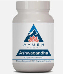 Lot Of 2 Ayush Ashwagandha Root Powder For Stress 120 Capsules Exp 3/2027 GP