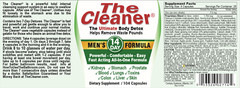 Century System’s The Cleaner Men’s Formula 14 Day Ultimate Body Detox (104 Caps)