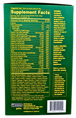 Gruns Adult Organic Superfood Greens Multivitamin Gummies 25 Count EXP 02/2027
