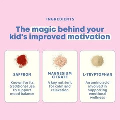 JoySpring Mood Magic Fruit Punch Lime Flavor Kids Emotional Balance Powder