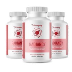 3Pack Company Radiancy Vaginal Probiotics Vaginal 360 ph Balance Dryness Caps