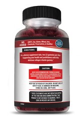 Collagen Vitamin Gummies for Hair Skin & Nails, #1 Premium Collagen Supplement