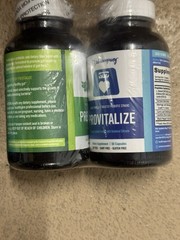 LOT OF 4 BB COMPANY (2) PREVITALIZE & (2) PROVITALIZE 60 CAPSULES EACH 5/27