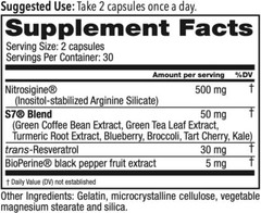 Juvenon BloodFlow7 Blood Circulation Support Formula 60ct Softgels^