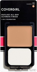 COVERGIRL Outlast All-Day Ultimate Finish Foundation, Classic Tan, 0.4 Ounce (Pa