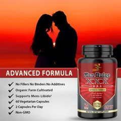 Testosterone Booster Test Men Stamina Energy Performance Pill 60 Capsules