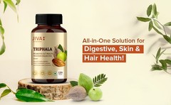 Jiva Triphala Tablets 120×2 Pack 240 Ayurvedic Digestion Constipation Care