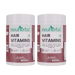 Hair Vitamins Supplement For Hair Growth & Hair Fall Reduction (Pack of 2) l427