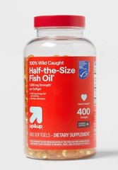 Wild Alaska Fish Oil 1000 mg 400 Counts X 600mg Omega-3 Fatty Acids Per Serving!