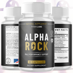 (5 Pack) Alpha Rock Advanced Male Healt Support VItamin AlphaRock 300 Capsules