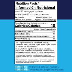 Hydrolyzed Collagen Powder 2lb for Men & Women – Type I & III Peptides – Grass-F