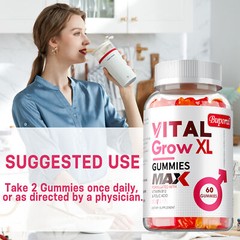Vital Grow XL Male Gummies – Supports Health, Enhances Muscle Endurance