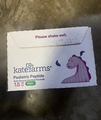 24 Count Of Kate Farms Pediatric Peptide 1.5 PLAIN Formula (2 cases)