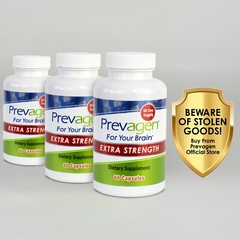 Prevagen Extra Strength 20mg Capsules – 60 Count – 3 Pack (180-Day Supply)