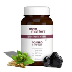 Man Matters Tostero Capsules For Men, 60 Capsules