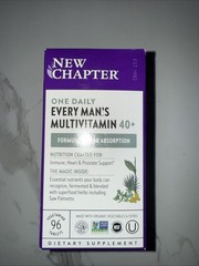 New Chapter ANC-197 Men’s Whole-Food Fermented Multivitamin – 96 Tabs 3/27