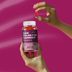 Saw Palmetto 2500Mcg DHT Blocker Hair Growth Supplement, 60 ct for Men and Women