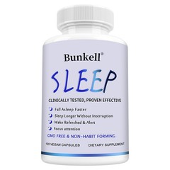 Gluten Free Natural Sleep Aid Non Habit Forming Supplement For Better Sleep