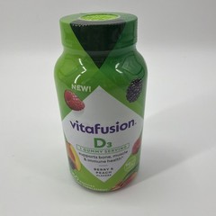 Vitafusion Vitamin D3 Gummy Vitamins 150 Ct Berry & Peach – New