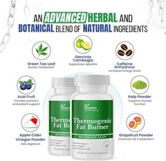 Thermogenic Fat Burner for Women and Men – Appetite Suppressant for Weight Loss