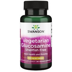 Swanson Vegetarian Glucosamine – Shellfish Free 500 mg 90 Veggie Capsules
