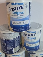 6= Ensure Original Nutrition Powder Vanilla Drink Mix 14.1oz Each Exp 06/26