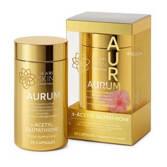 Hikari Skin Essentials Aurum S-Acetyl Glutathione – 30 Capsules