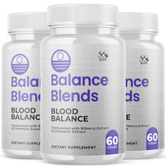 (3 Pack) Balance Blends Advanced Support Blood Supplement BalanceBlends 180 Caps